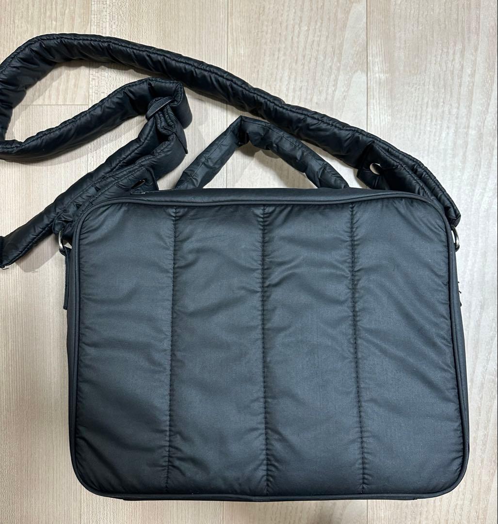 【美品】カラン　ブラック マザーズバッグ　マグネット