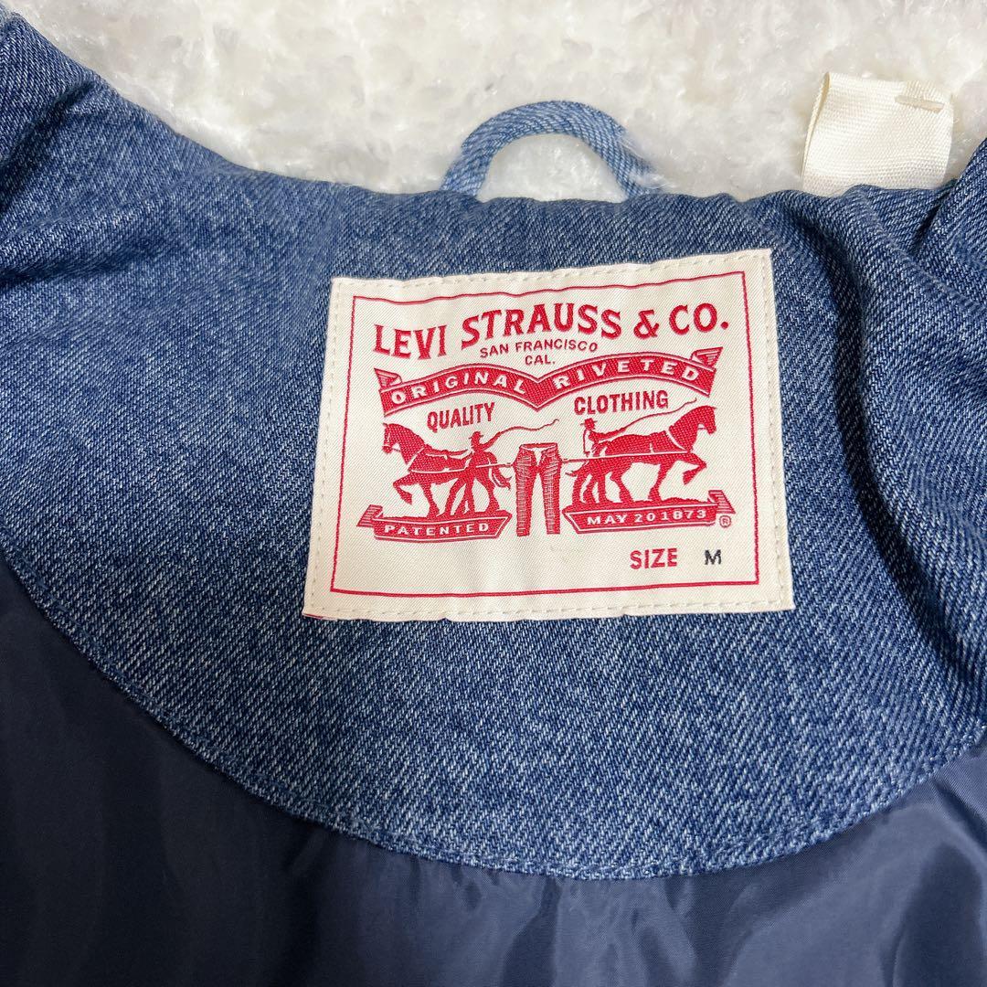新品Levi’s/リーバイス ウエスタンダウンジャケット ブルーM レディース