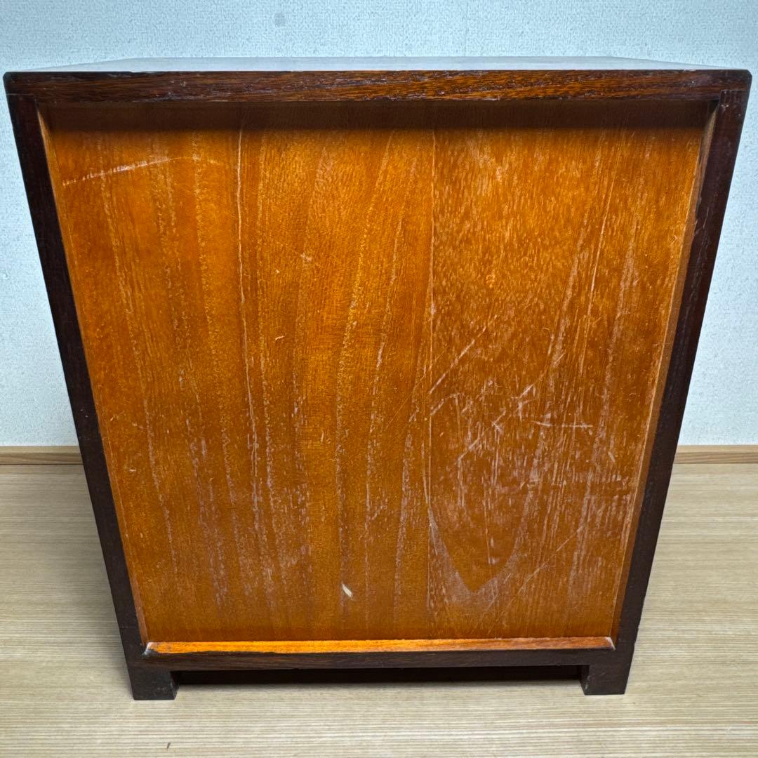 当時物 木製 チェスト 小物入れ 民芸家具 李朝 卓上チェスト