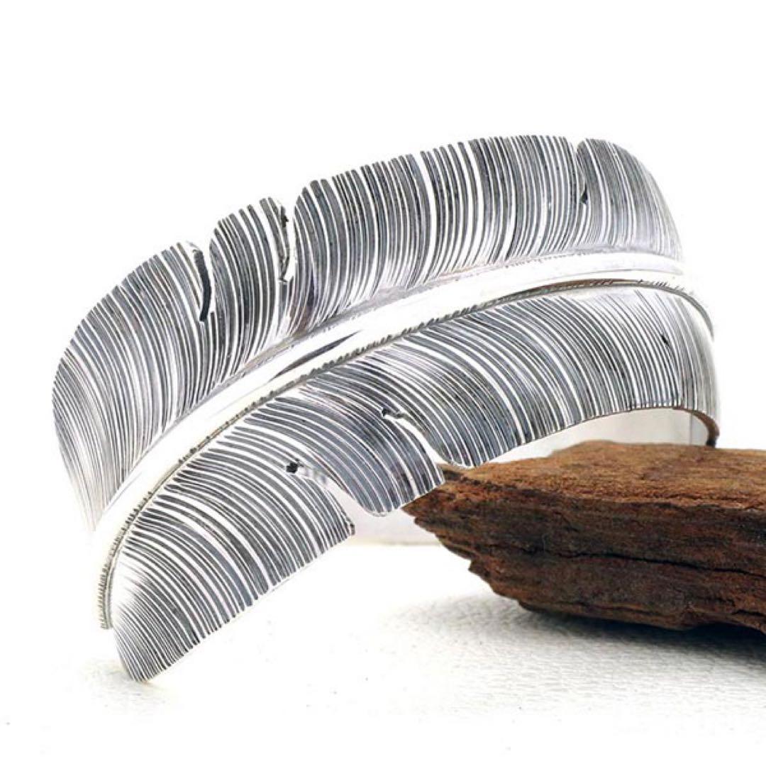 バングル　ナバホ族　インディアンジュエリー　シルバー925