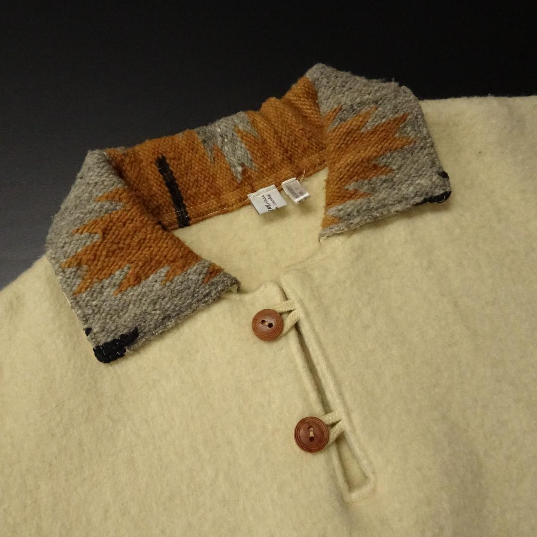 90s エクアドル製 ARTEsanias ブランケットプルオーバー チマヨ柄