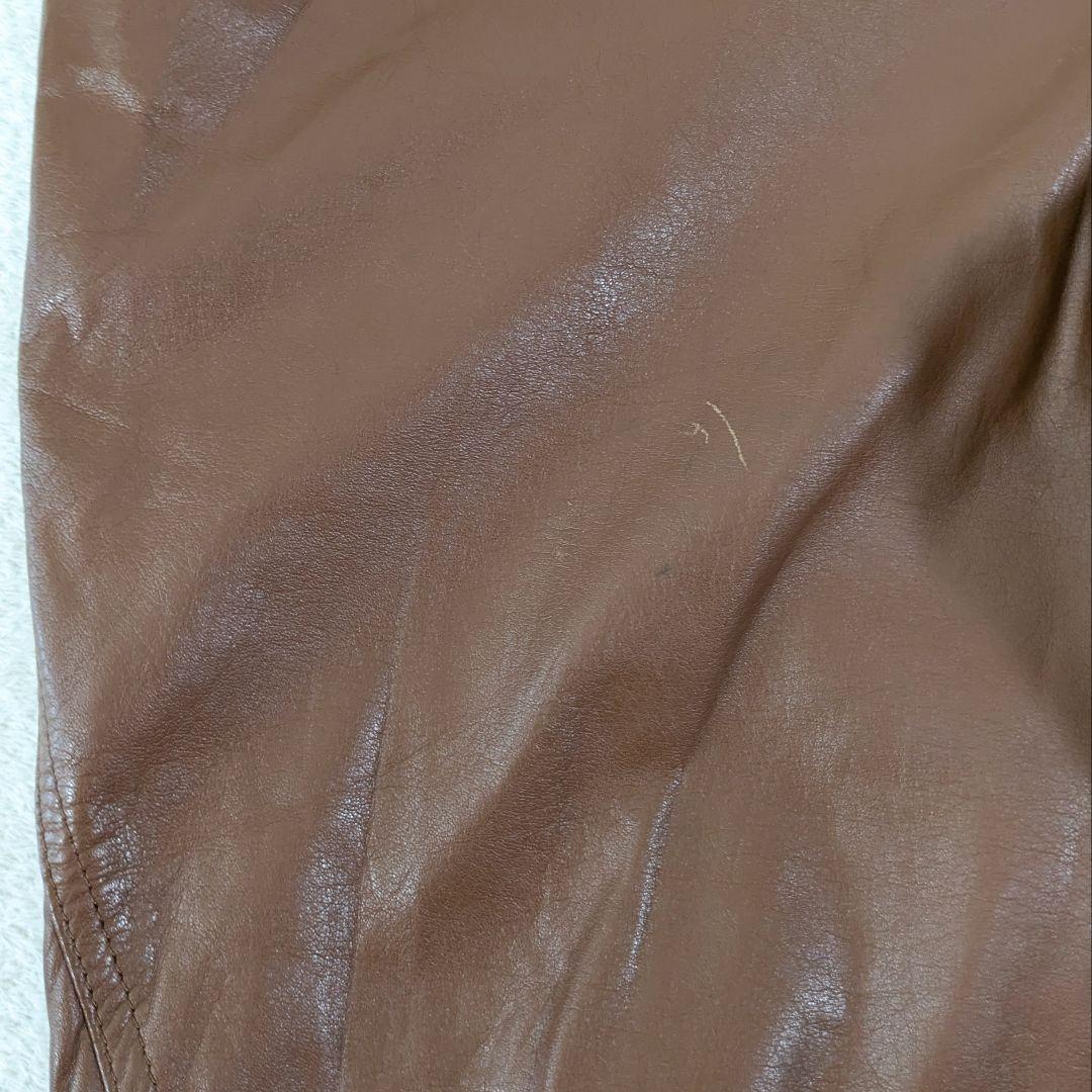 1990年　イッセイミヤケ　レザーパンツ　ラムレザー　オッズオン　サンプル