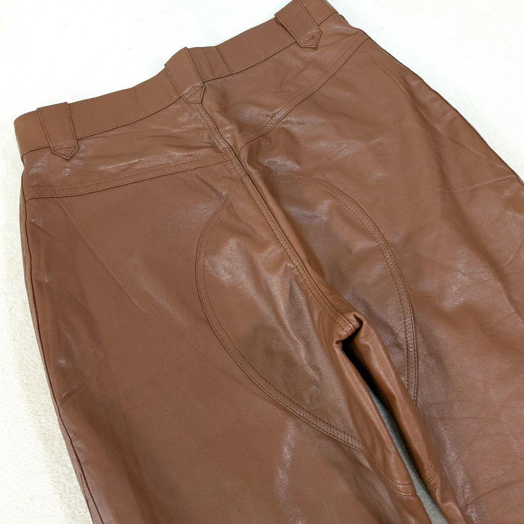 1990年　イッセイミヤケ　レザーパンツ　ラムレザー　オッズオン　サンプル