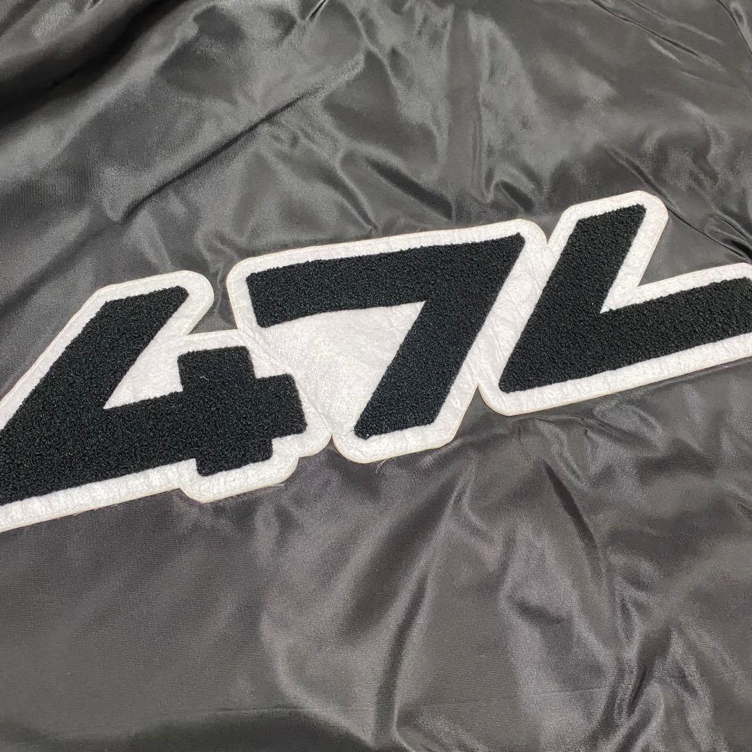 code47L FILE_2022_2 \"LOGO\"MA-1ブルゾン＋「DO」