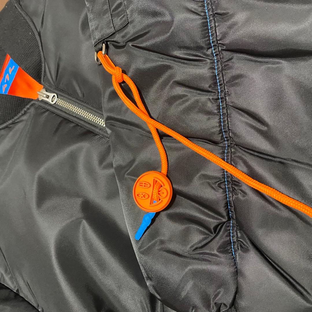 code47L FILE_2022_2 \"LOGO\"MA-1ブルゾン＋「DO」