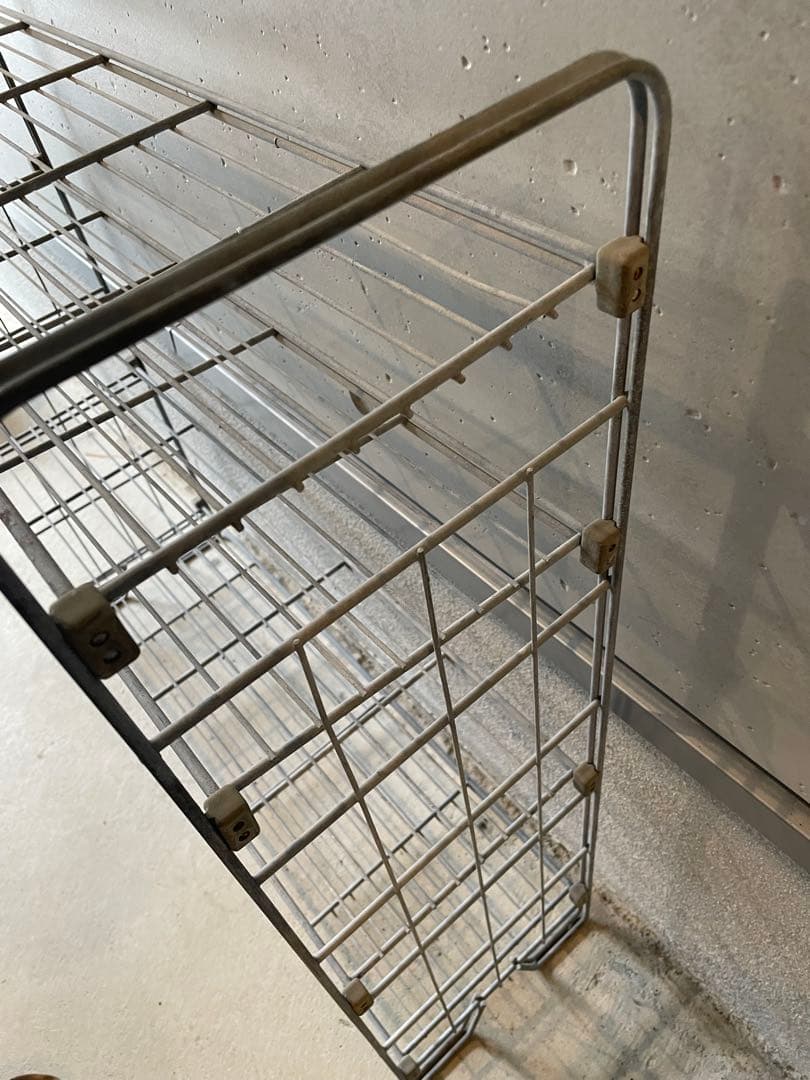 ヴィンテージ　レア　無印良品　スチールラック（送料5,000円込）