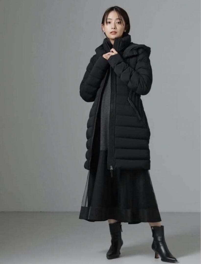 【未使用品級・希少】マッカージュ⛄️ダウン　FARREN 黒　L カバー付