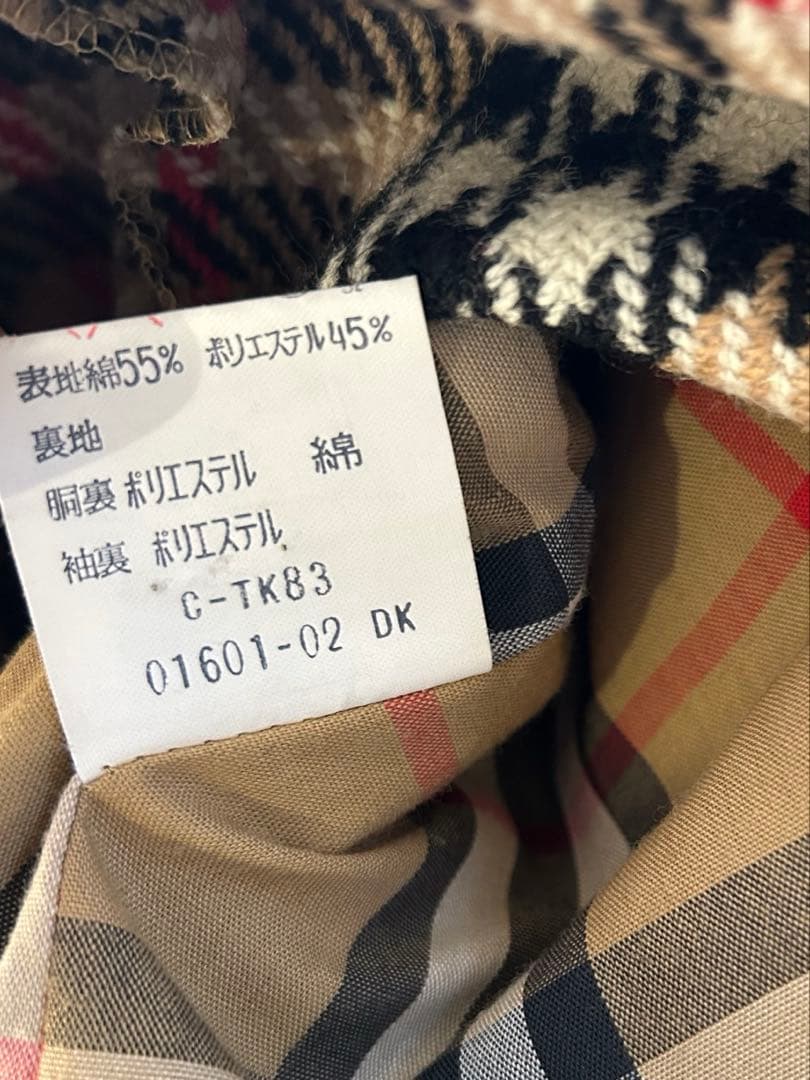Burberry's バーバリー ステンカラーコート ノバチェック ライナー付き