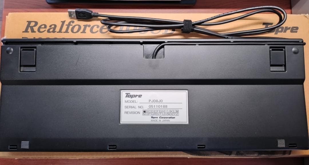 RealForce 106-JS 初代 赤LED ジャストシステムモデル