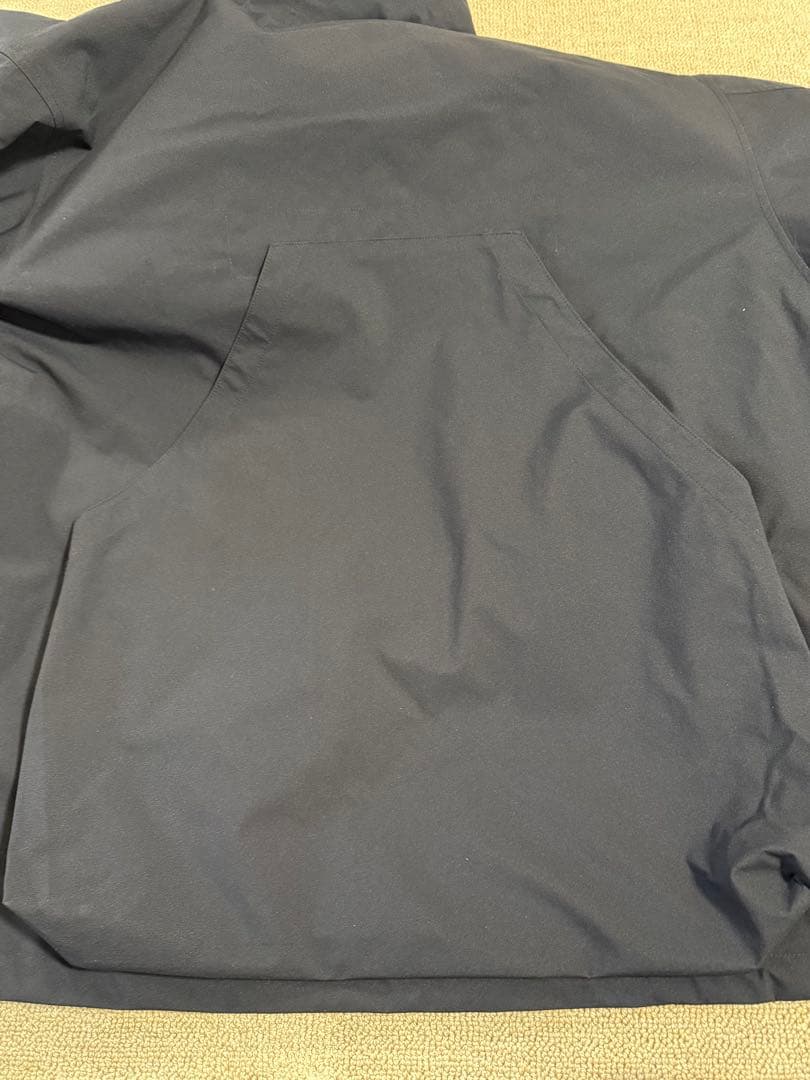 GU×エンジニアードガーメンツ　パデッドシェルパーカー L ネイビー