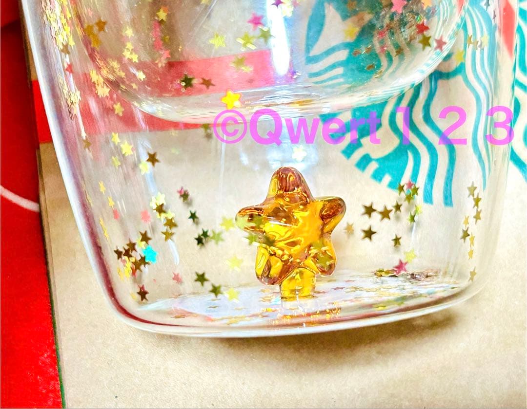 ［超レア・即完売品］ホリデー2025♡ダブルウォール耐熱グラススター　ペア♡