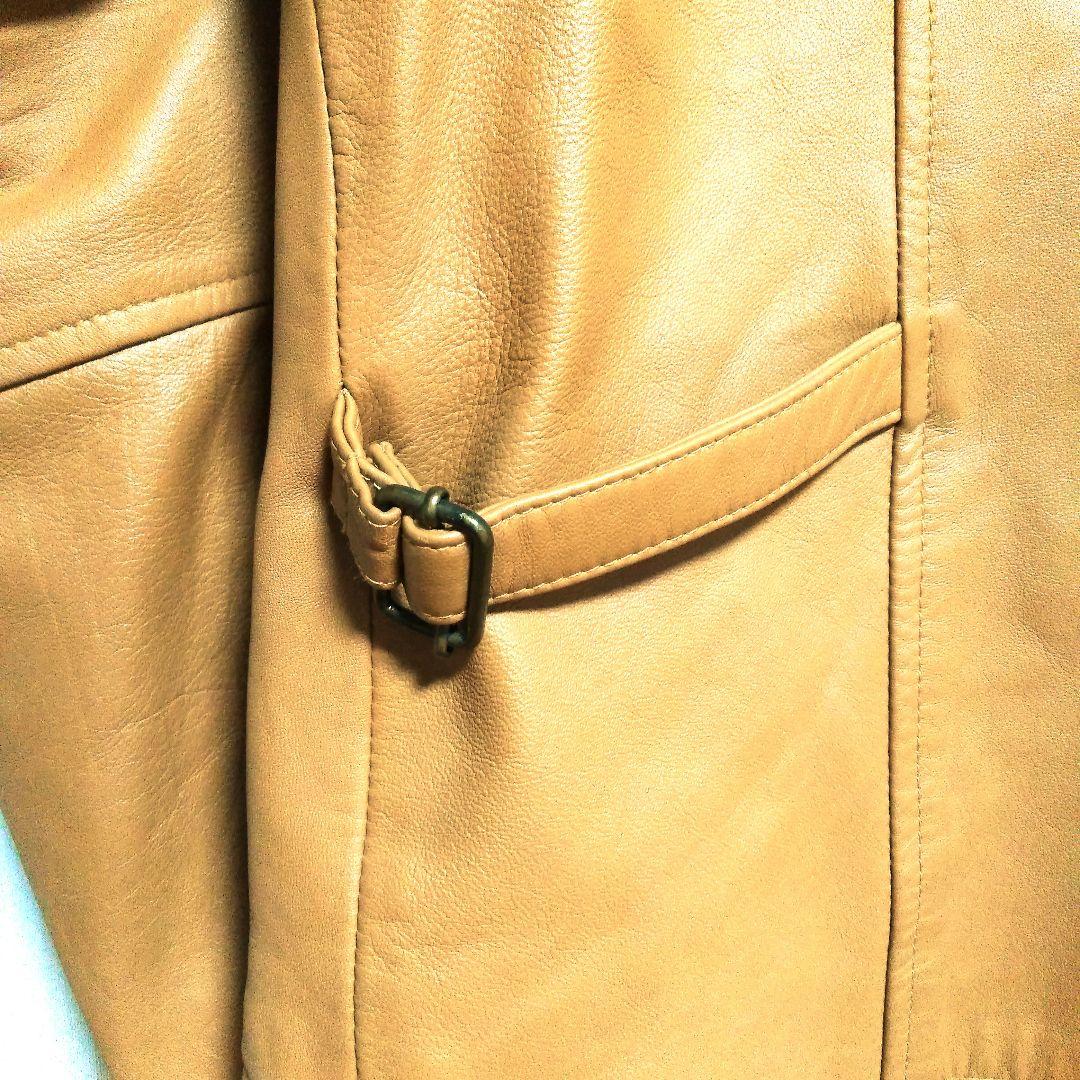 シングルライダース ラムレザー本革XL 美品‼️