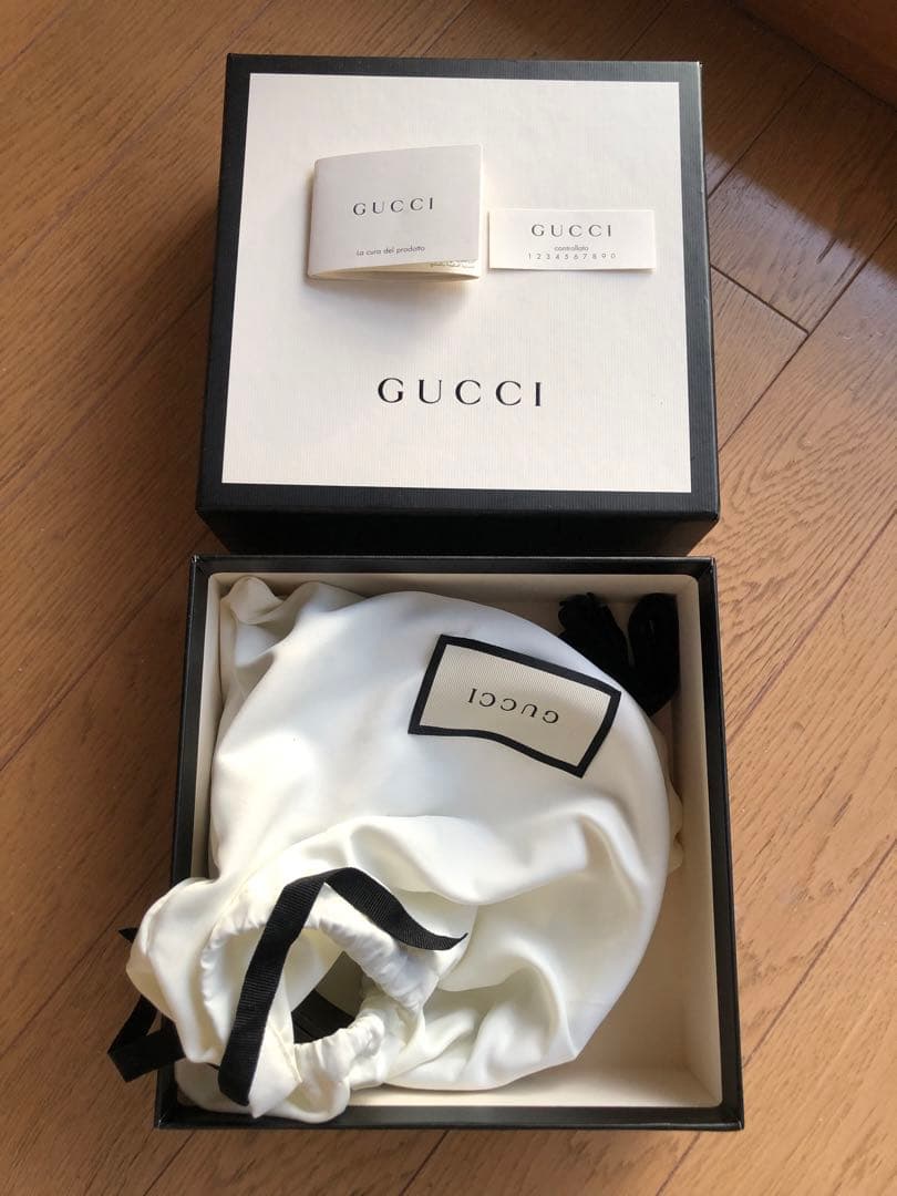 GUCCI 茶色レザーベルト 幅約4cm 11様こ専用です。