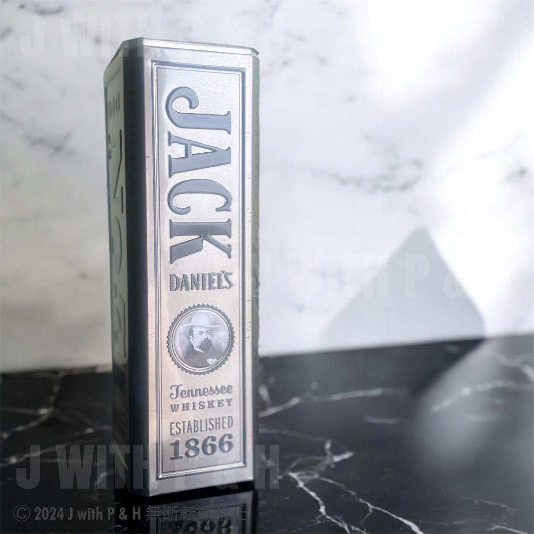 ジャックダニエル ウイスキー 1リットル 缶 入り メタルボックス入り