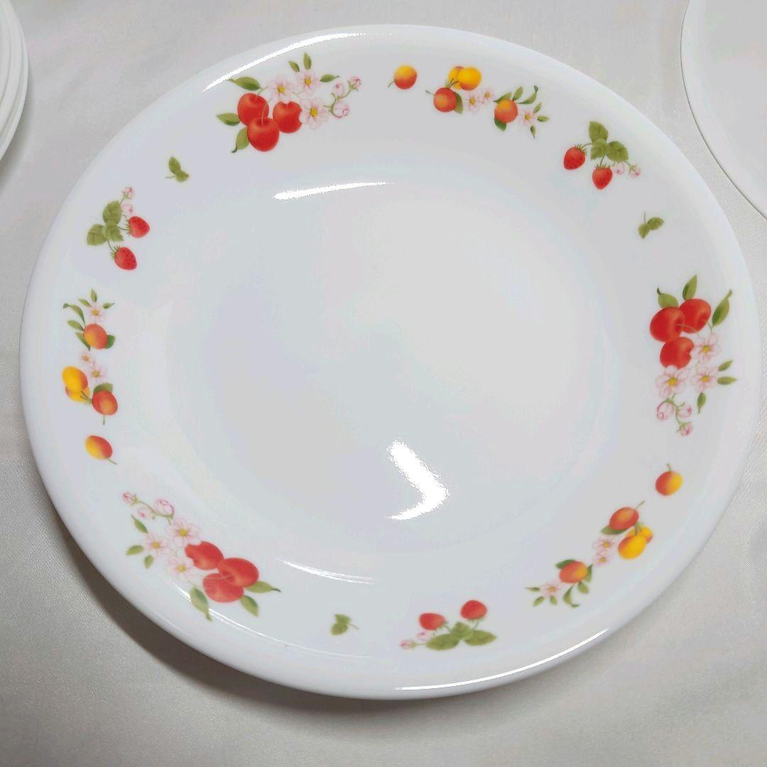 コレール　チェリー柄　プレート　ボウル　12点セット