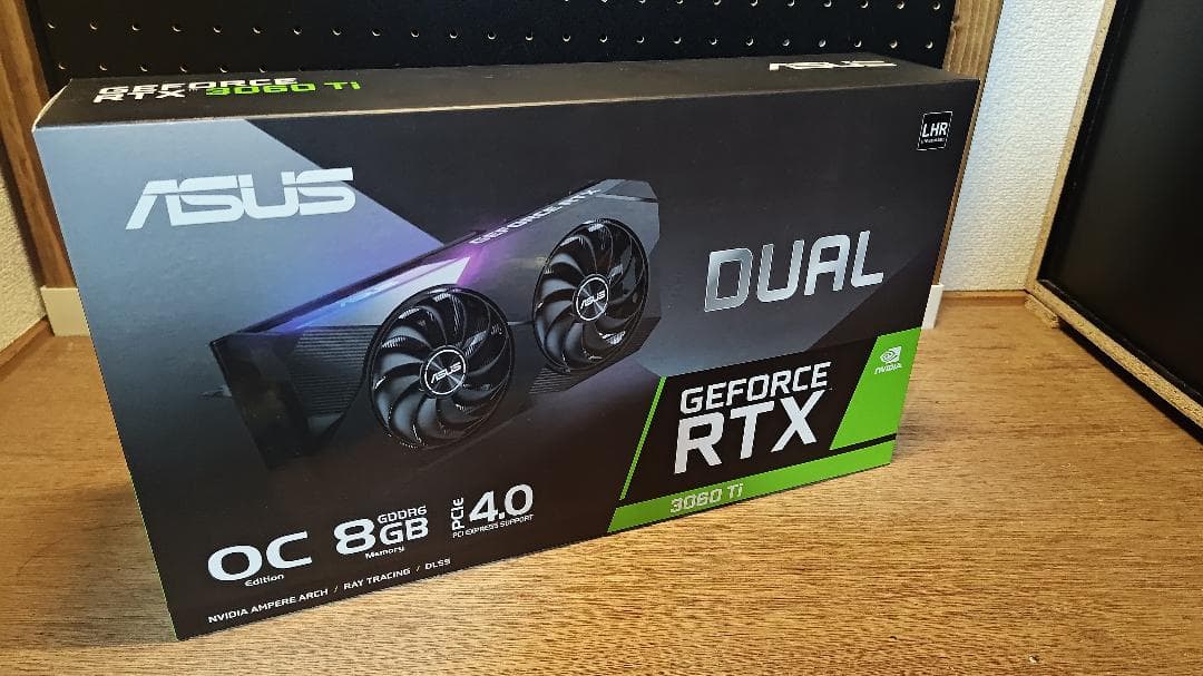 【中古】ASUS GeForce RTX 3060 Ti OC 8GB