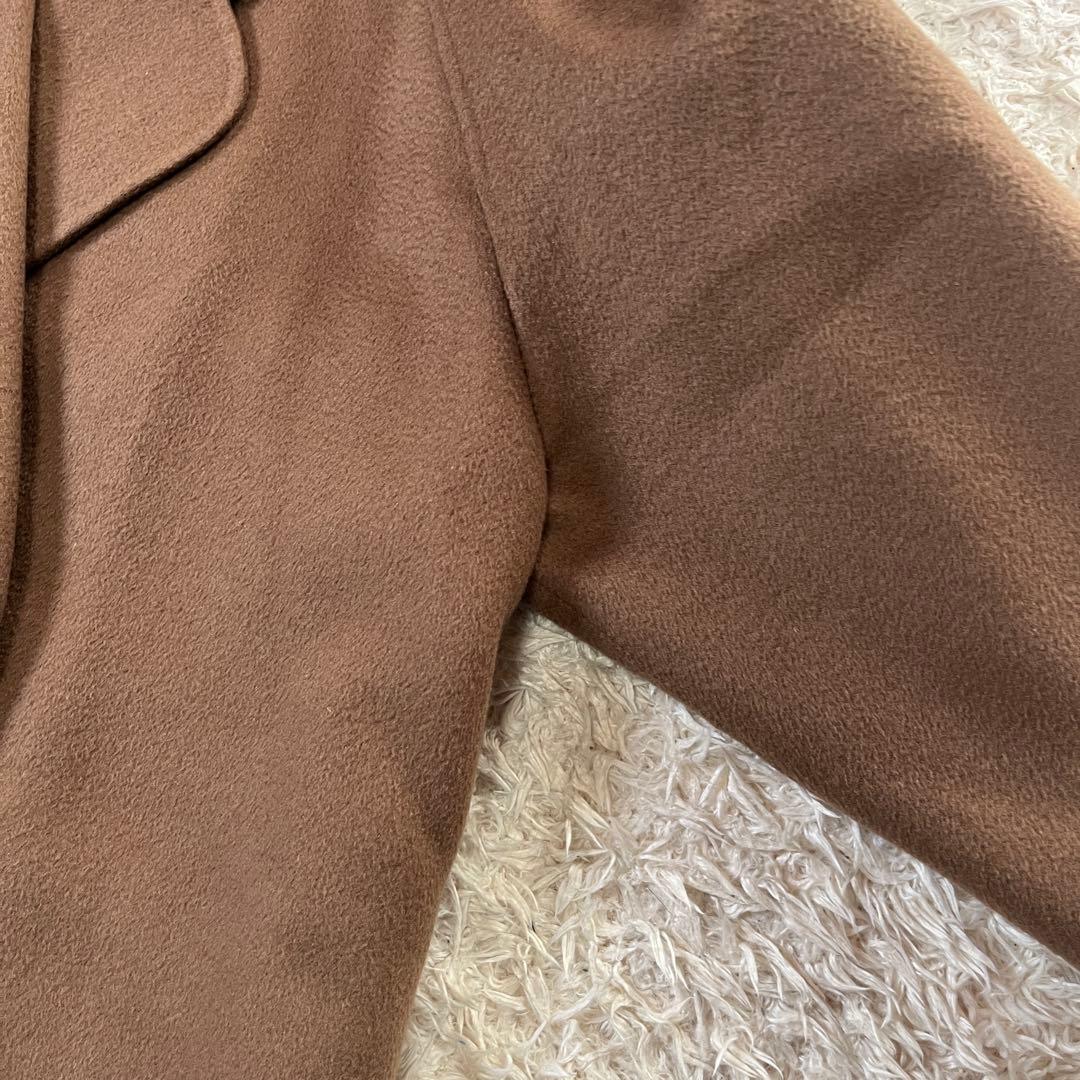 Cremona カシミヤ100% ダブル ロングコート 裏地シルク 9号 M