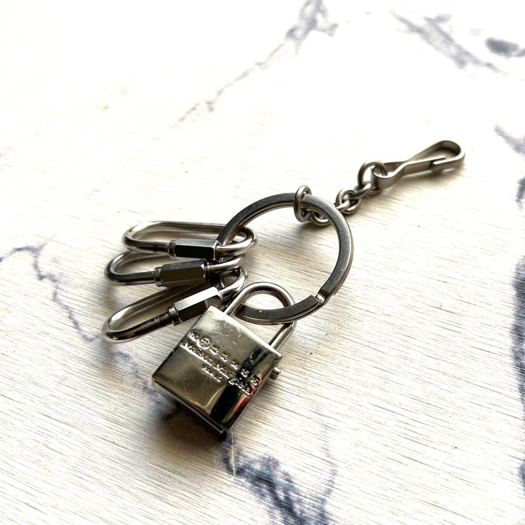 初期【Maison Margiela】南京錠キーリング