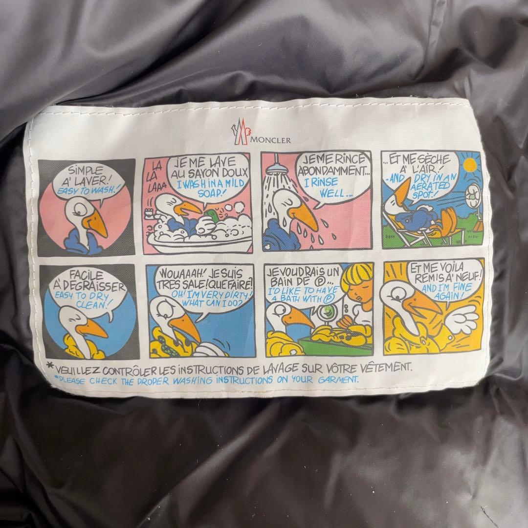 MONCLER モンクレールANGES GIUBBOTTO ブラック ２ 美品
