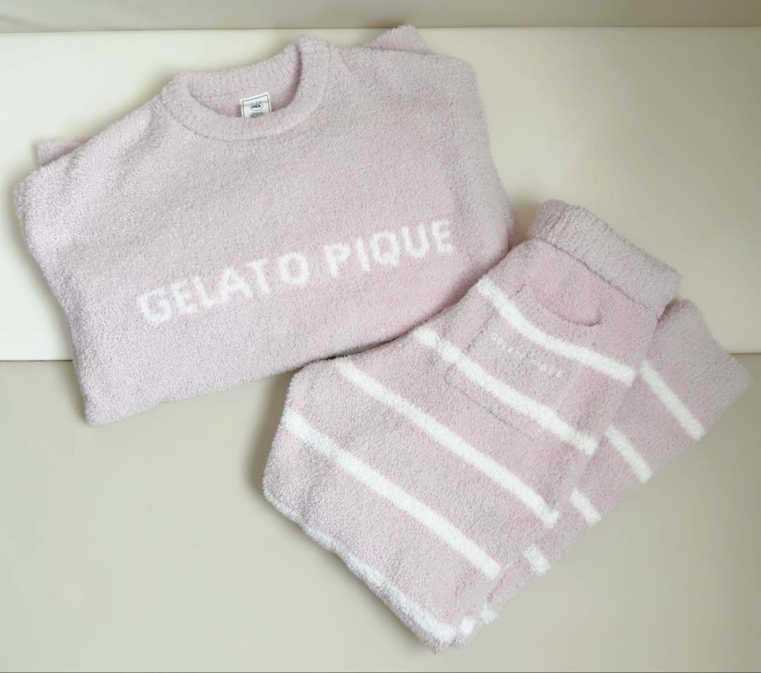 ジェラートピケ / ジェラピケ / ルームウェア / パジャマ / ピンク