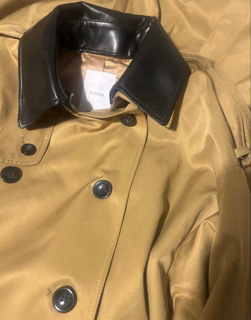 【年内最後‼️新品即発送】AJUGA.★2WAYボリュームトレンチコート