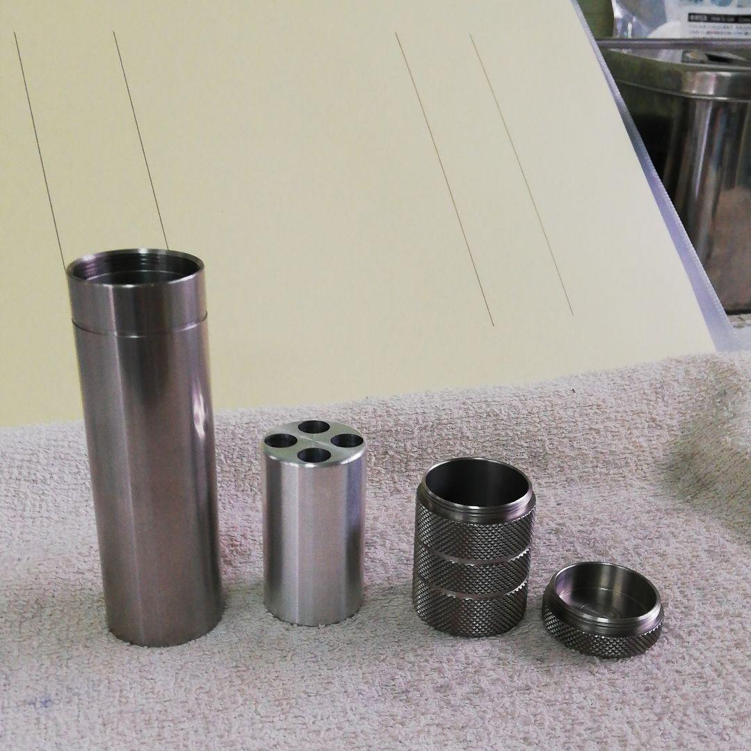 携帯用灰皿&タバコ入れ(4本)