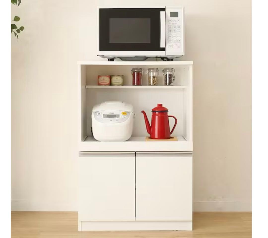 ニトリ レンジ台 フォルムN RE9060 WH