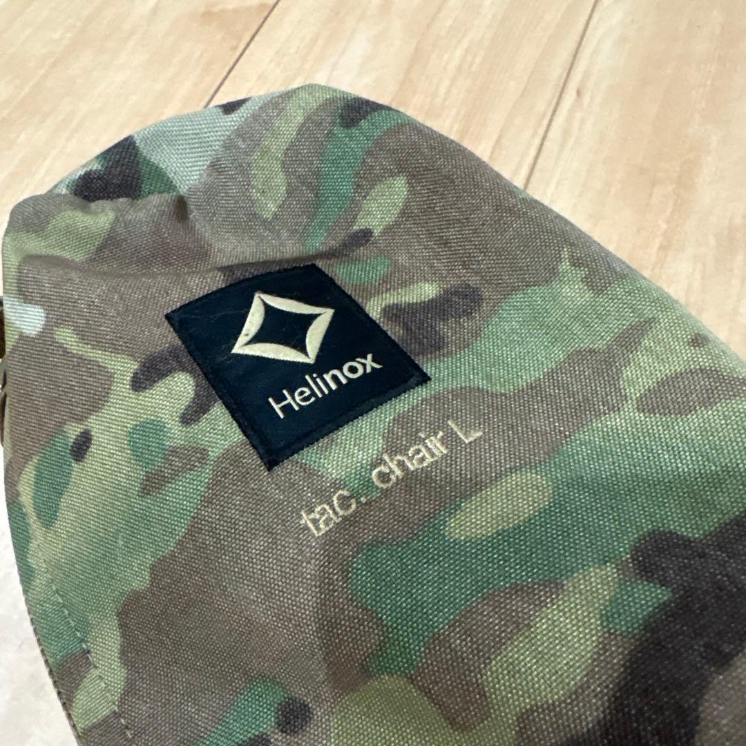 AT　Helinox タクティカルチェアL 美品 カモフラージュ 使用数回