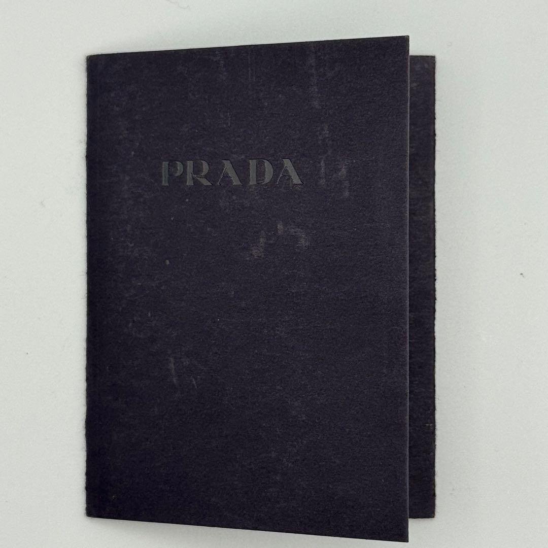 PRADA プラダ　ネイビー　ボストンバッグ　旅行かばん　トートバッグ　三角ロゴ