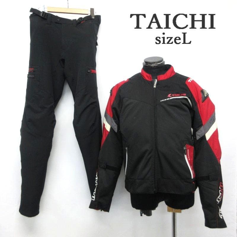 MY0074■TAICHI■タイチ レーシングスーツ セットアップ 上下 L