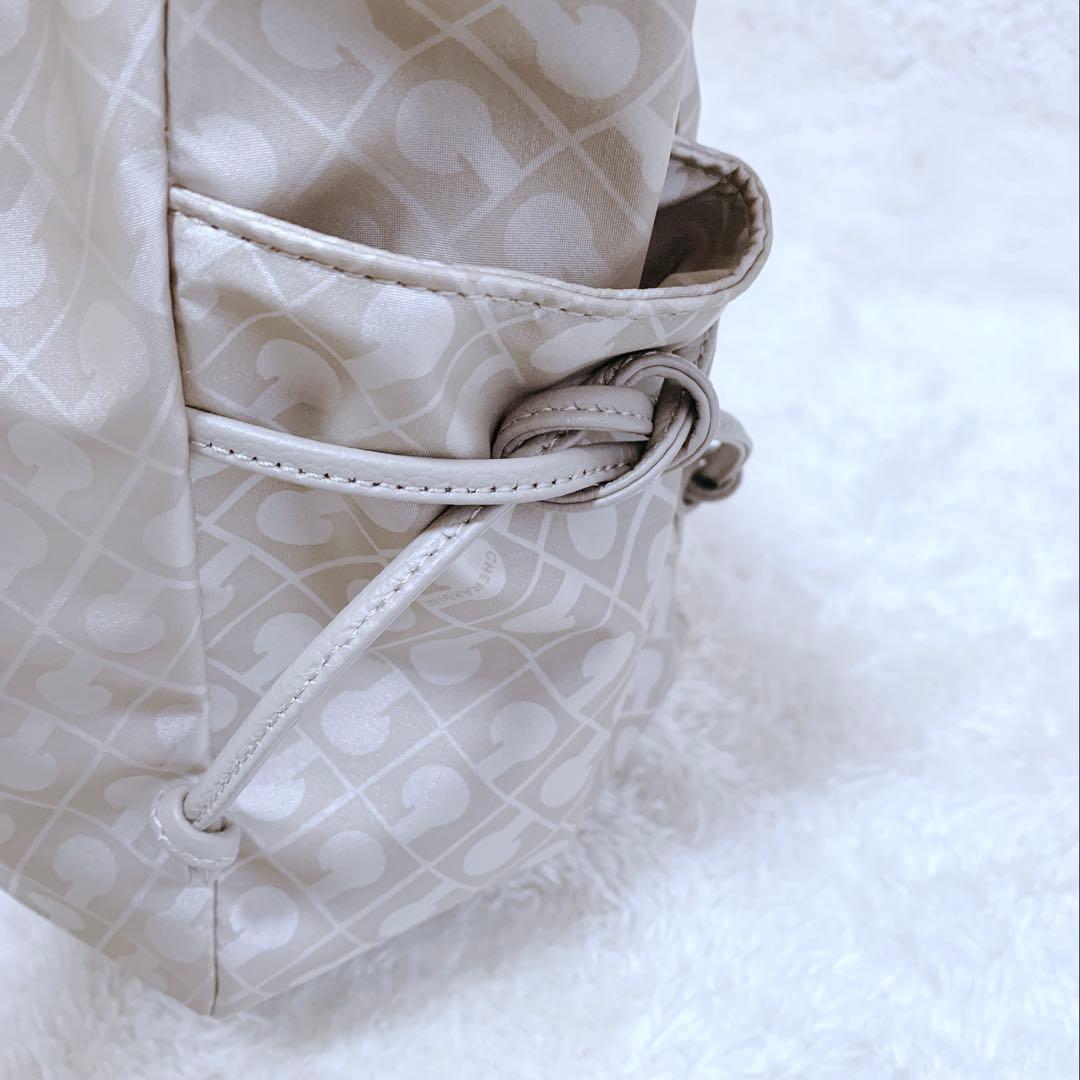 【メルチ】極美品 ゲラルディーニ ソフティ レザーハンドル トートバッグ