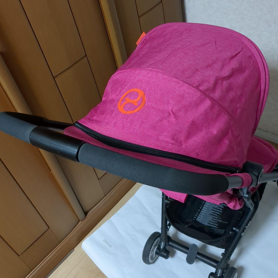 ★限定お値下げ価格★ベビーカー　cybex EEZY S　パッションピンク★