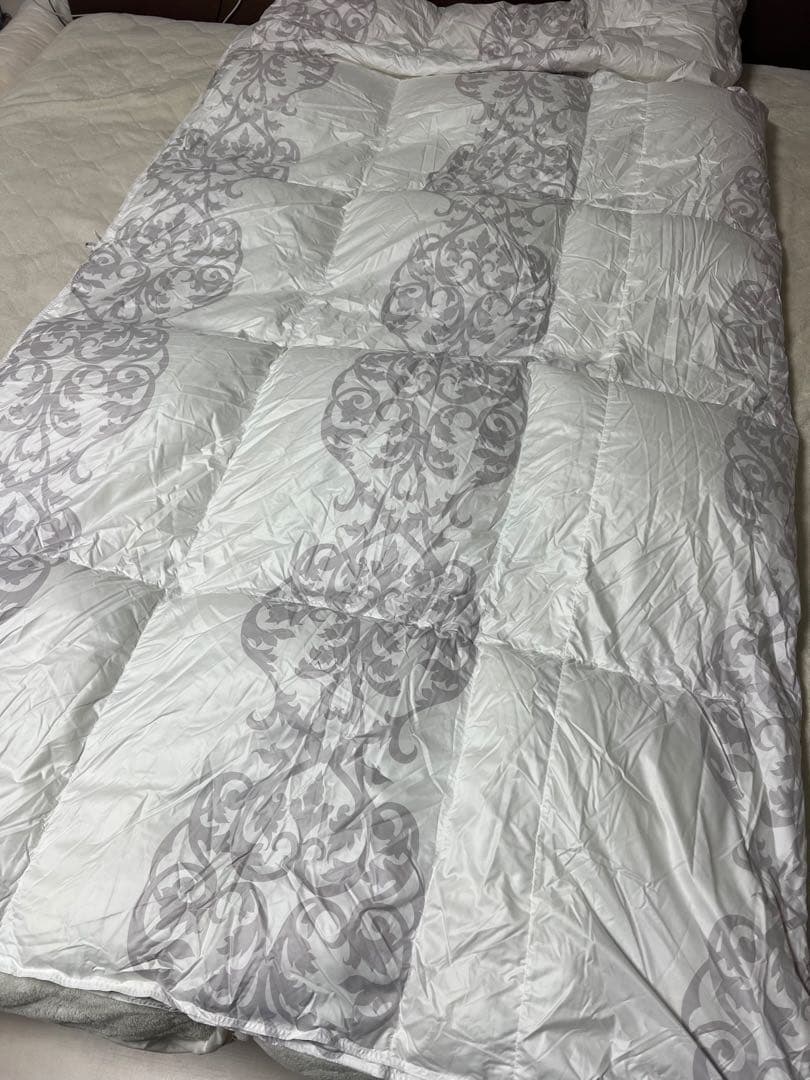 フランスベッドAS ライトテック2 羽毛掛け布団 220×210 cm