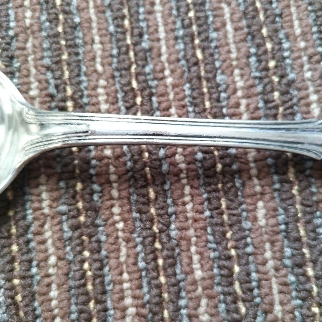 【アンティーク】1884年？スウェーデンDUFVA社　洋白／洋銀　スプーン