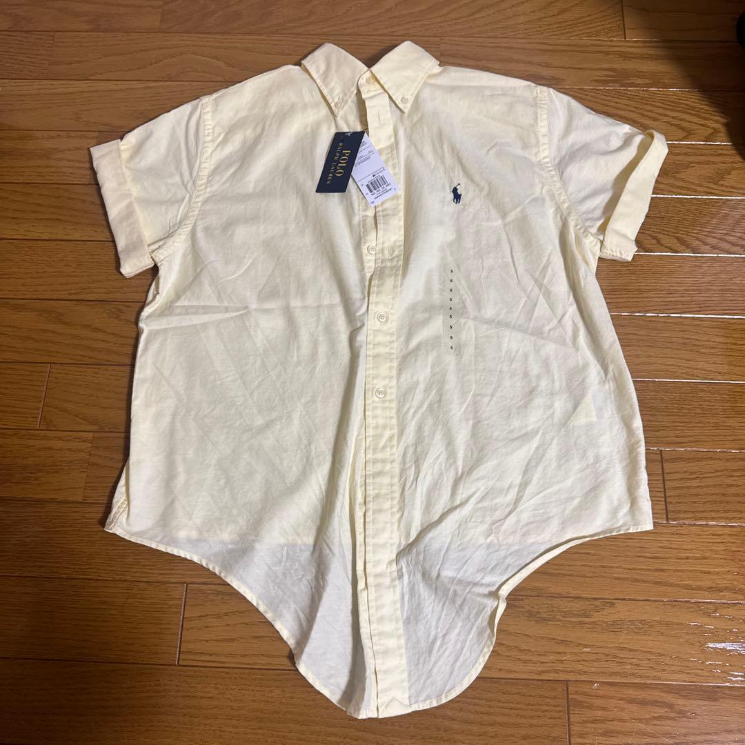 POLO RALPH LAUREN イエロー 半袖シャツ S