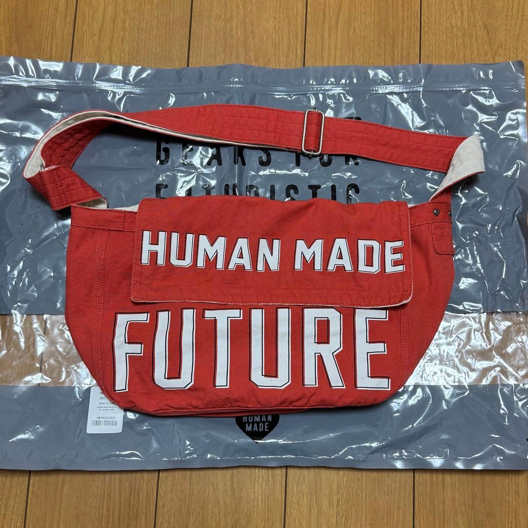 human made メールバッグ リバーシブル