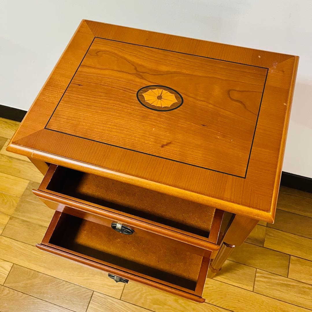 希少　ヨーロピアン　電話台　サイドテーブル　アンティーク家具 店舗什器 飾り台