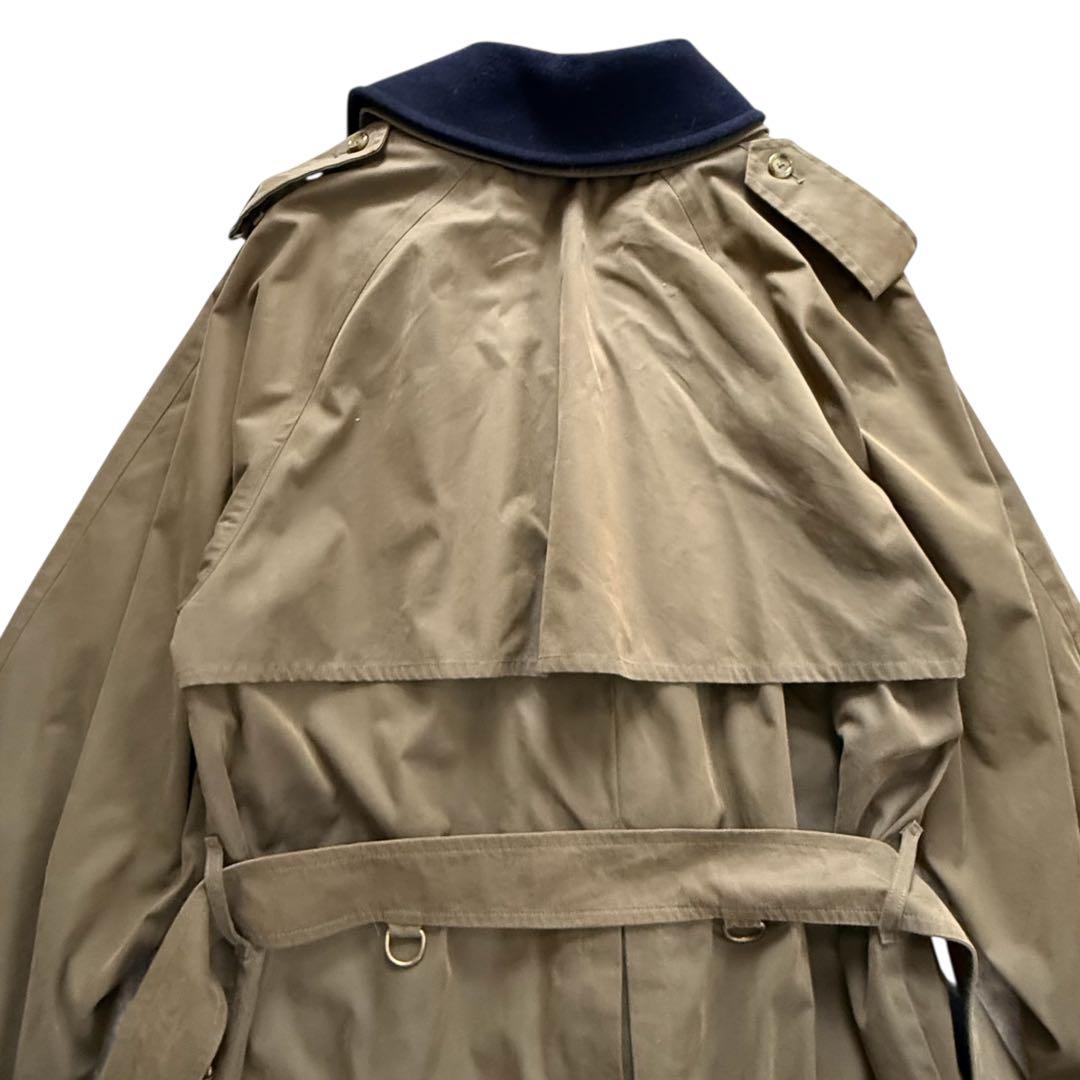 希少 バーバリー 英国製 トレンチコート カーキ ノバチェック ライナー付き