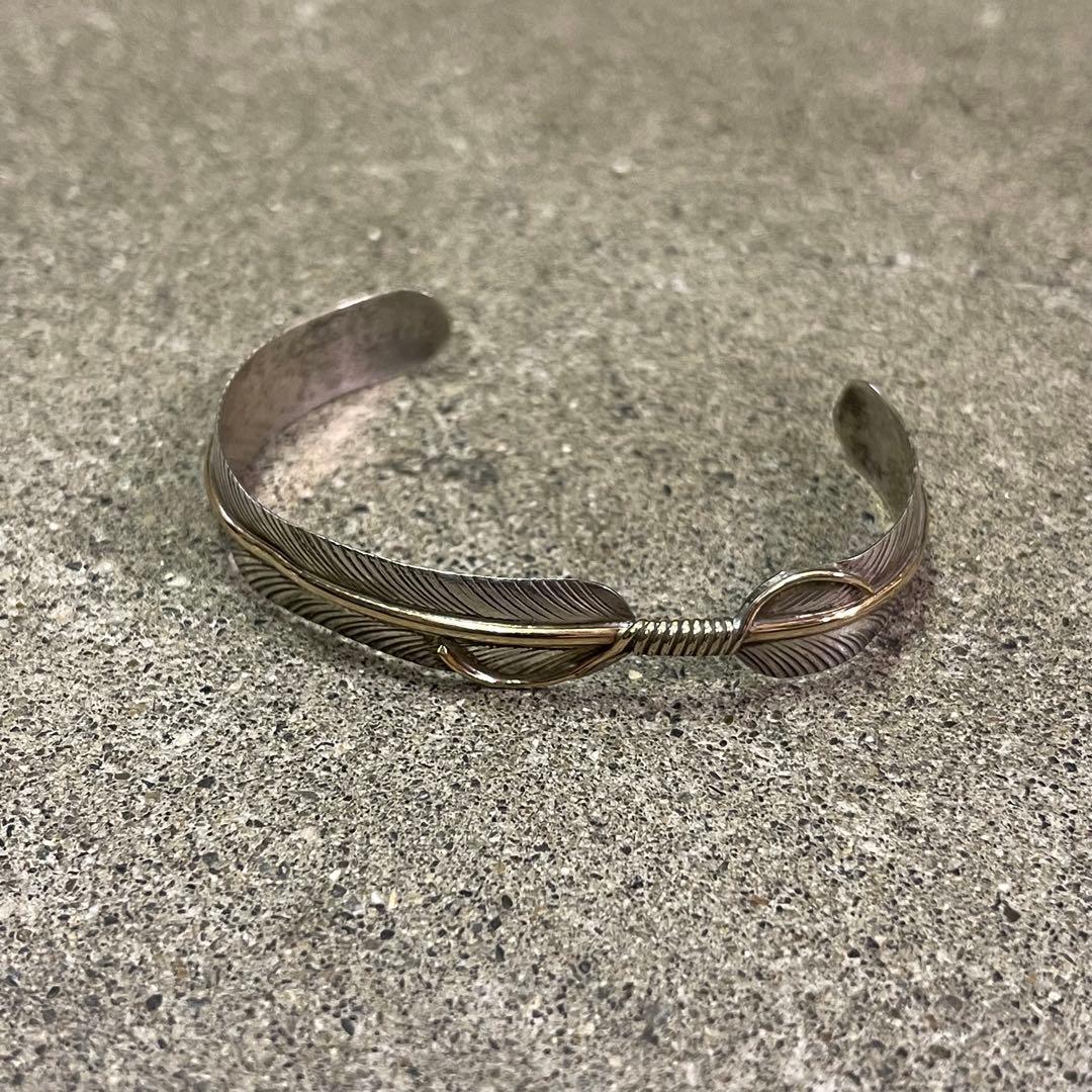 Navajo Chris Charley ナバホ族 フェザーバングル