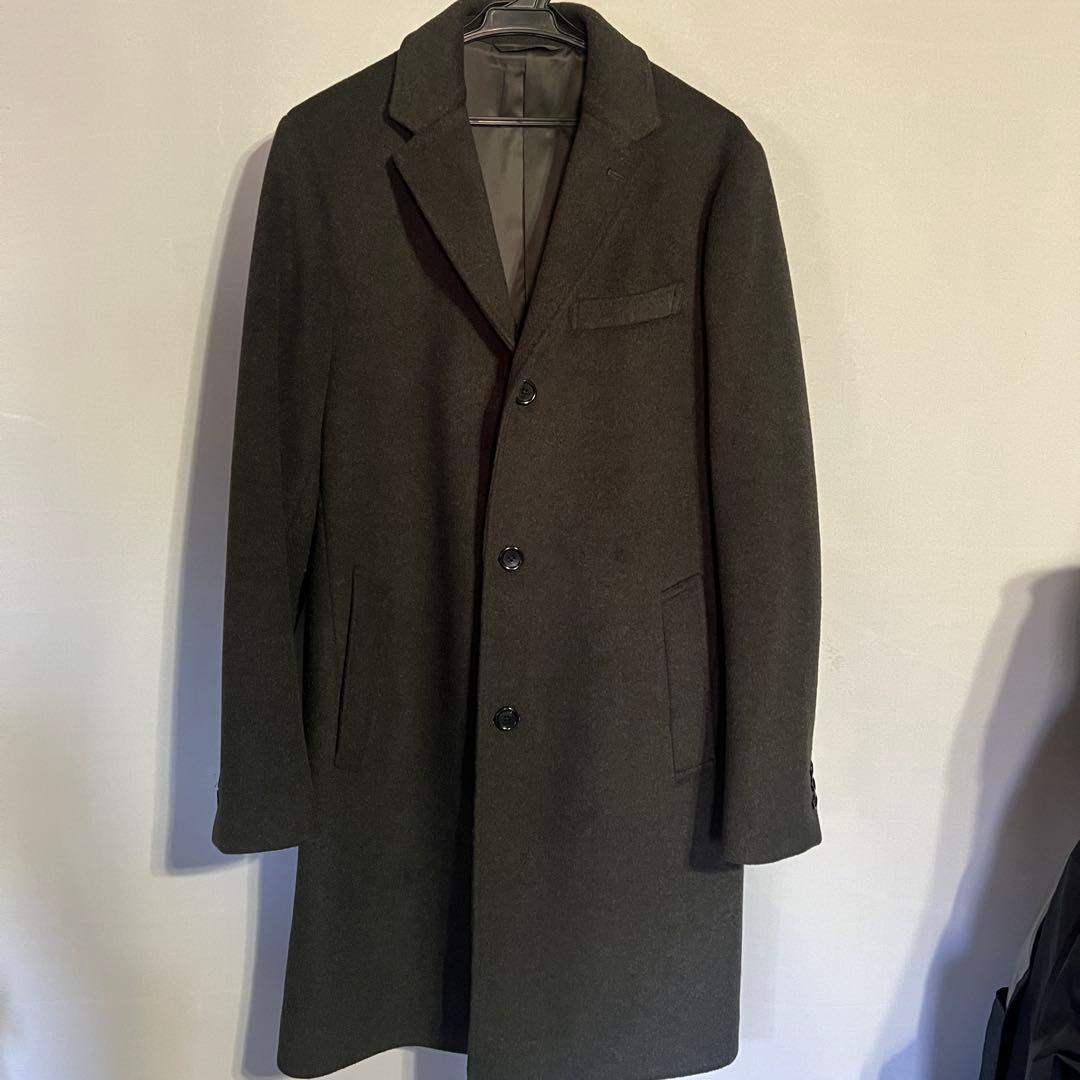 UNITED ARROWS LTD. チェスターコート ダークグレー　L 美品