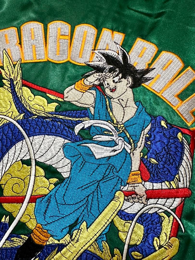 【限定価格】スカジャン　ドラゴンボール　刺繍　ブルゾン アウター　孫悟空 公式