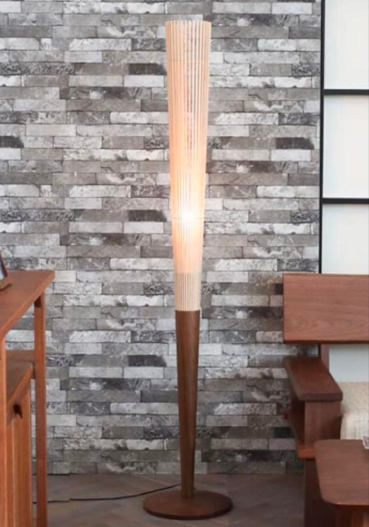 nidoモアレ 木製フロアスタンド