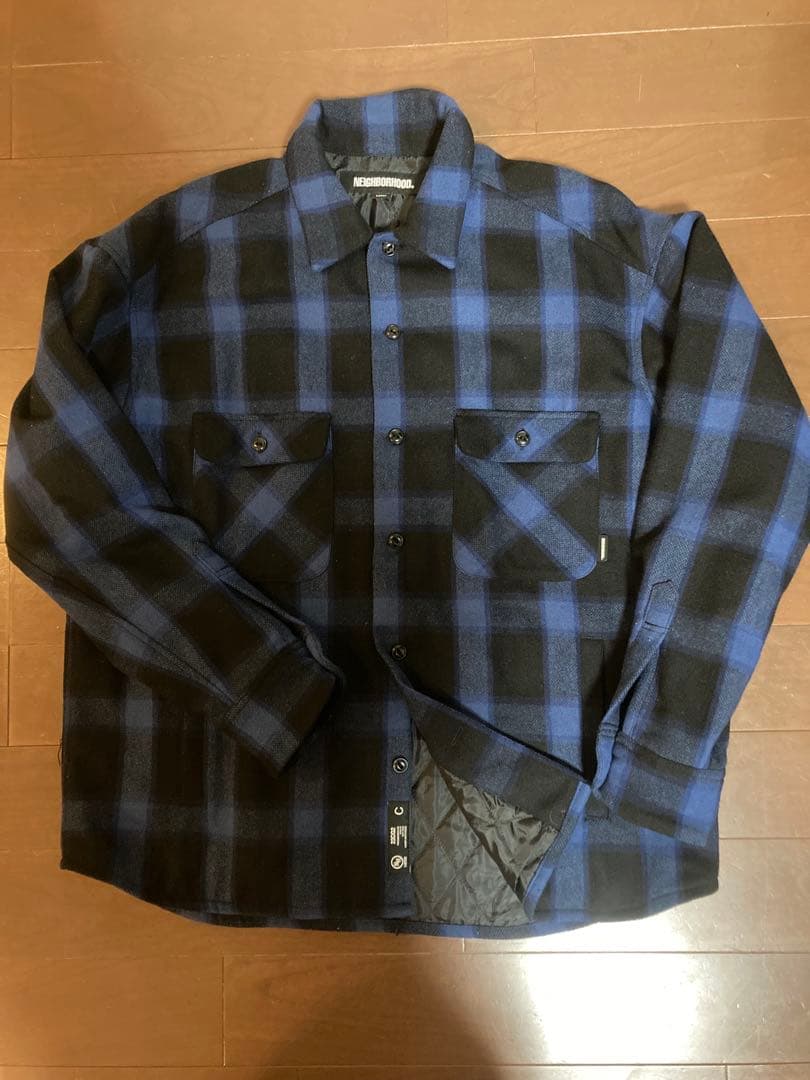 ジャケット・アウター NEIGHBORHOOD BUFFALO CHECK SH LS 22AW