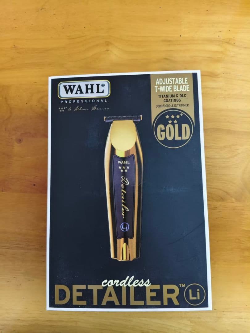 新品-未使用 5 Star コードレス ゴールドディテイラー wahl バリカン