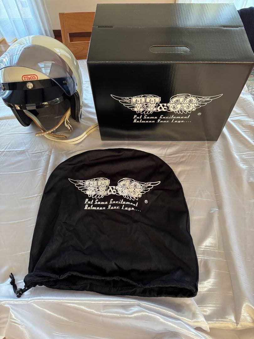 TT&CO スーパーマグナム　クローム　トリム　アイボリー　ダブルストラップ