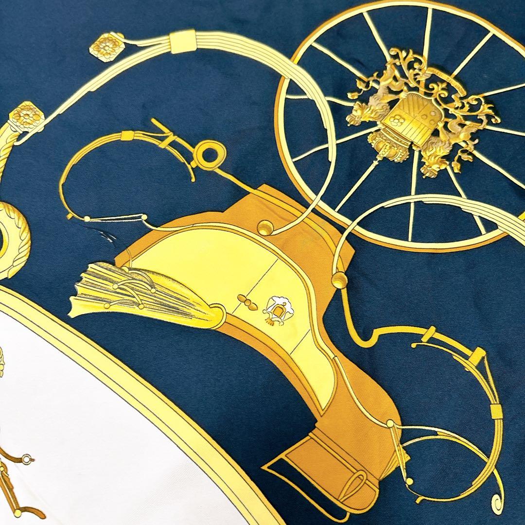 HERMÈS エルメス SPRINGS カレ90 スカーフ シルク