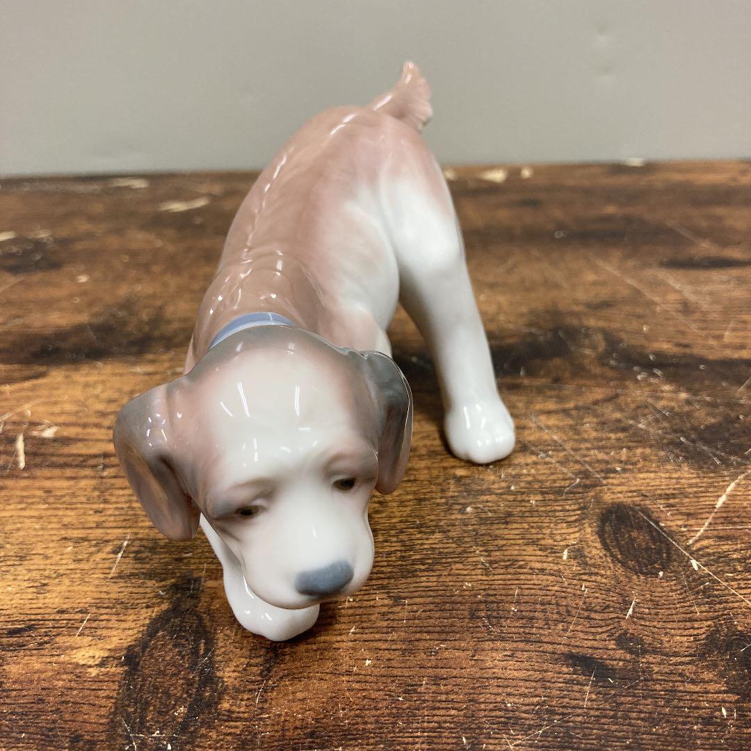 リヤドロ LLADRO 犬 フィギュリン　置物 陶器