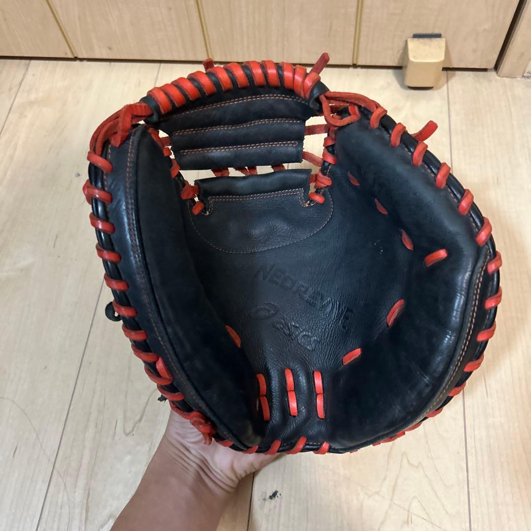 アシックス少年軟式用キャッチャーミット