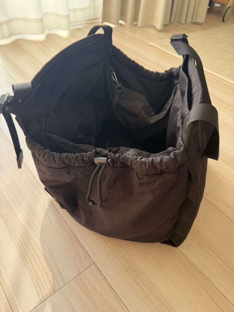 SOLPRESA マザーズバッグ　ブラック　Mサイズ