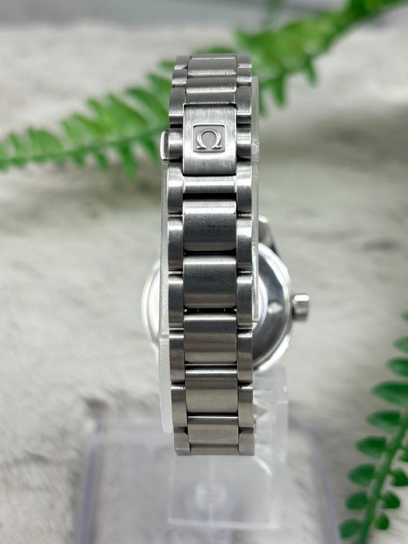 オメガ シーマスター Ref.596.1110 クォーツ電池交換済 コマ/冊子付